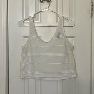 Topshop Sheer Cropped Tank